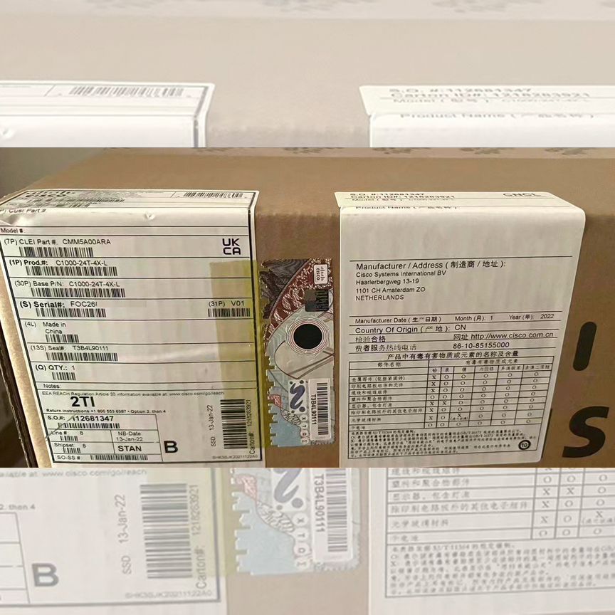 [C1000-24T-4X-L] Коммутатор Cisco C1000-24t-4x-L