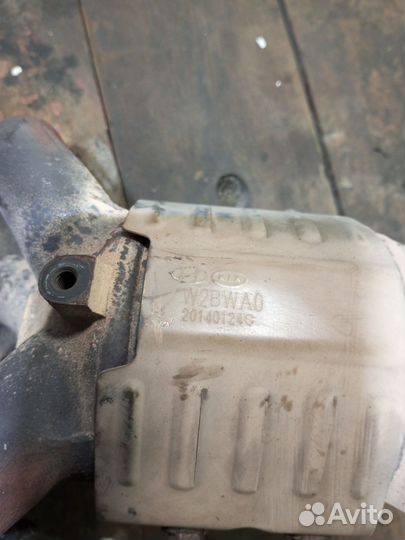 Катализаторы kia Rio 3 2шт