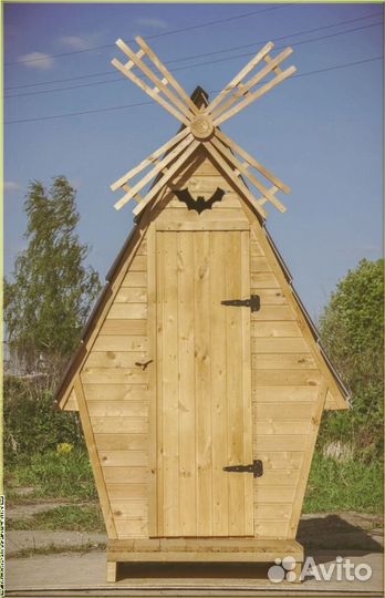 Дачный туалет деревянный йгш 080