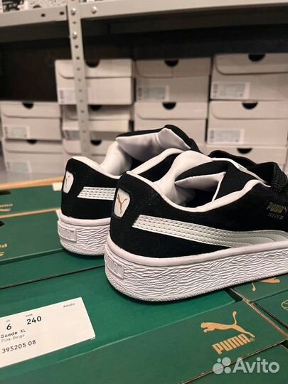 Кроссовки puma suede XL balck оригинал