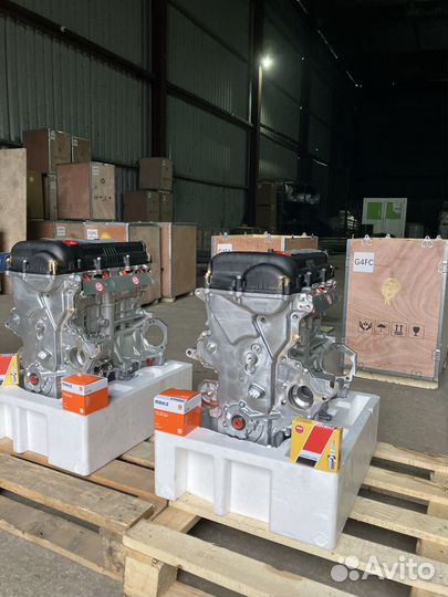 Контрактный(новый) двигатель hyundai Kia 1.6 G4FC