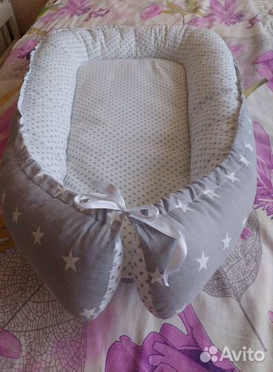 Кокон позиционер для новорожденных