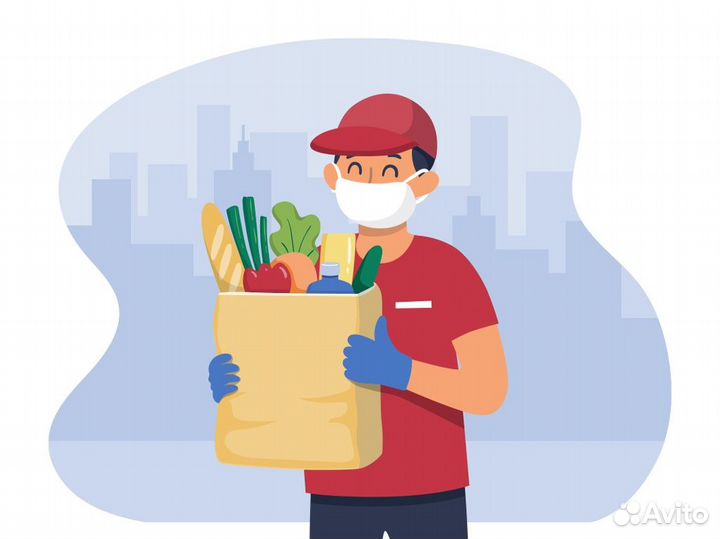 Грузчик в продуктовый магазин