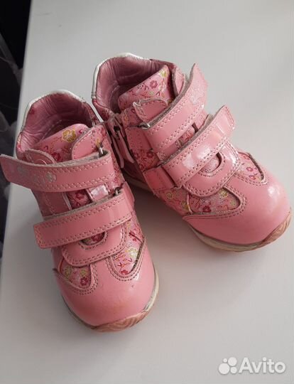 Ботинки для девочки демисезонные 21