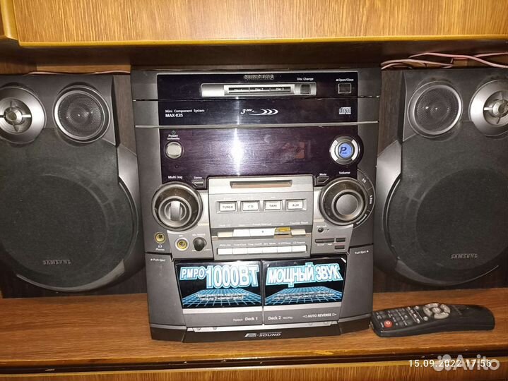 Музыкальный центр samsung maxk35