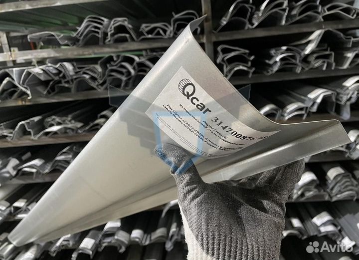 Порог левый Citroen C8 2002-2008 (0,8мм)