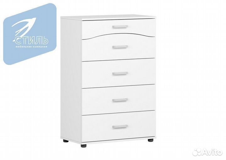 Вега К-01 Комод Белый