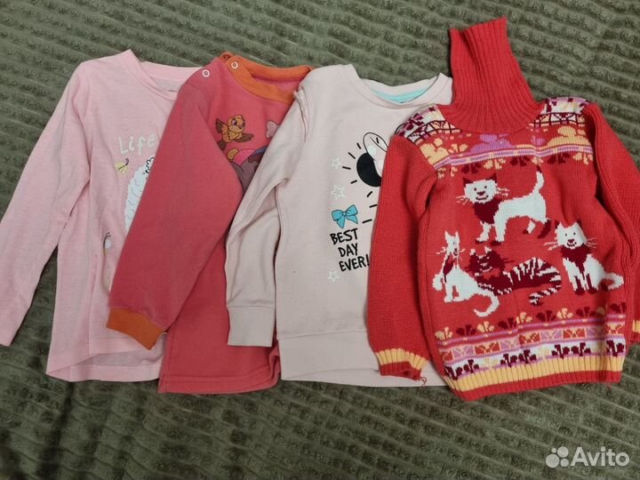 Одежда на девочку пакетом 98-110