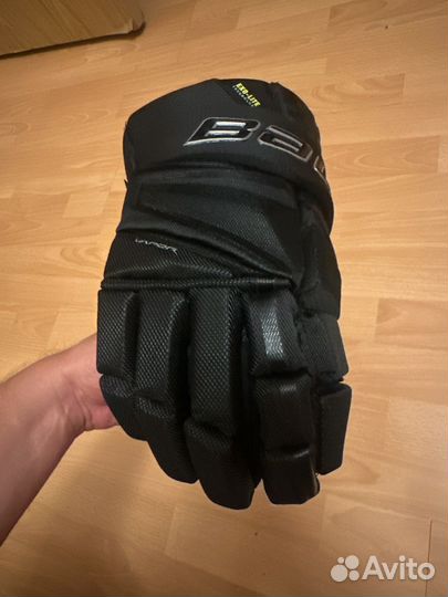 Краги хоккейные bauer hyperlite