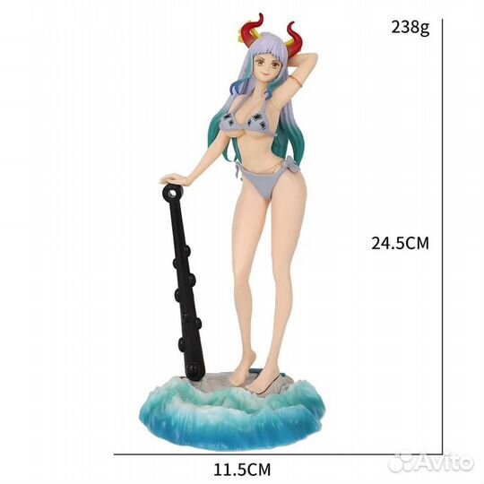 Хентай фигурка 3D Ямато из аниме Ван Пис (One Piec