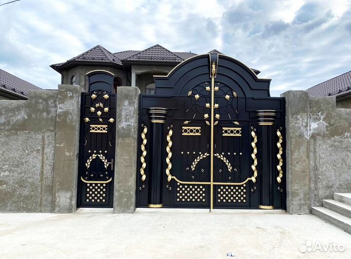 Кованые ворота