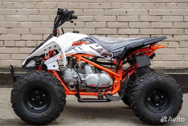 Квадроцикл Kayo Predator 110 белый