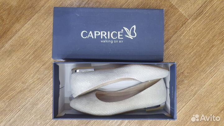 Балетки натуральная кожа 38