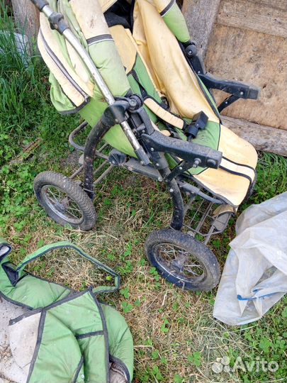Прогулочная коляска зимняя, летняя