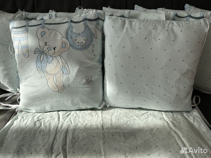 Бортики в кроватку