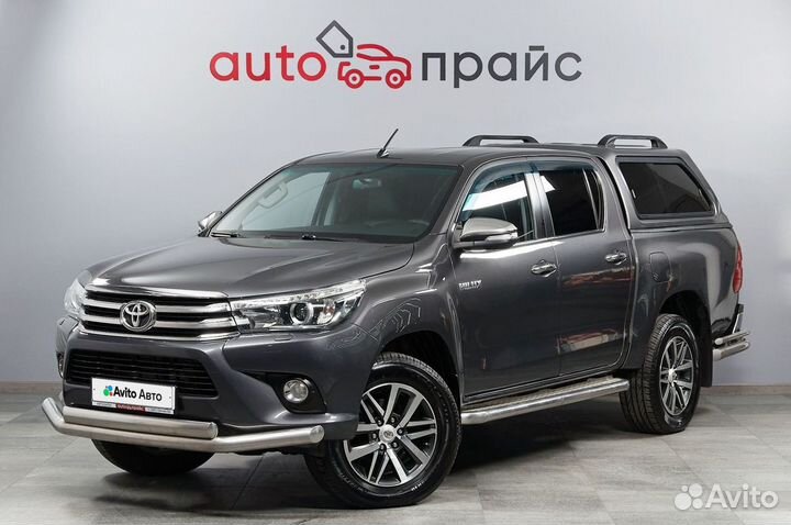 Toyota Hilux 2.8 AT, 2016, 167 000 км