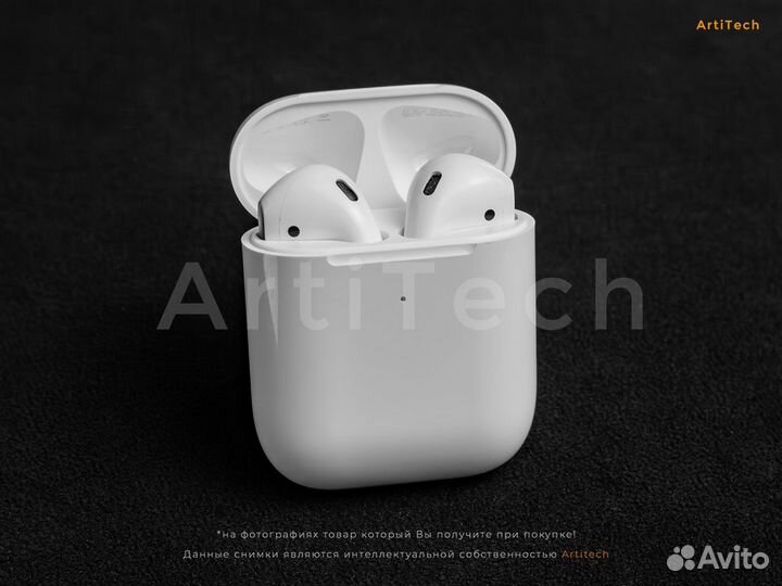 AirPods 2 (Гарантия + чехол)