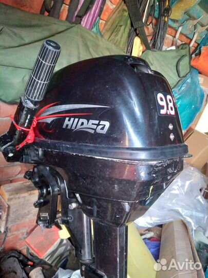 Мотор и лодка