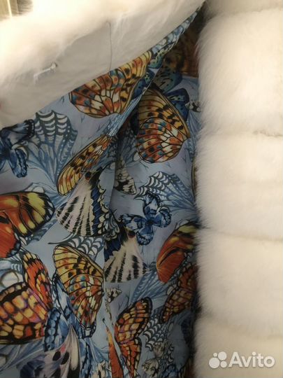 Шуба натуральная песец