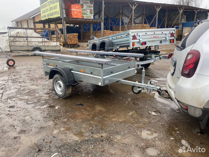 Прицеп 817700.002 мзса с опорным колесом