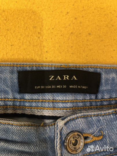 Джинсы zara мужские