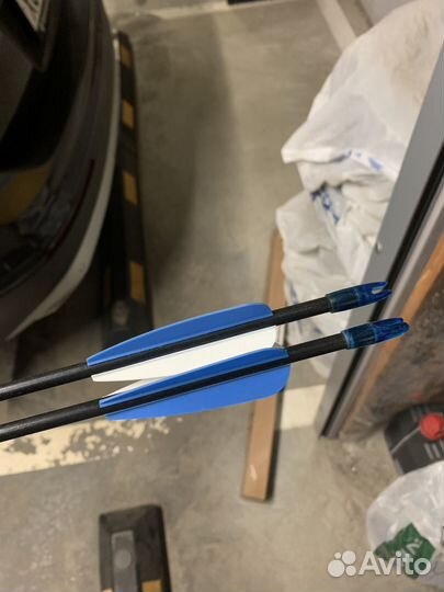 Стрелы фиберглас 12 штук, спайн 700, 30 дюймов