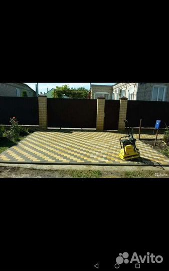 Кладка тротуарной плитки опыт работ более 5 лет