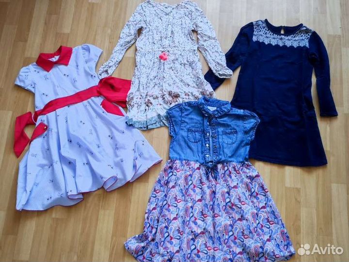 Вещи пакетом на девочку 128