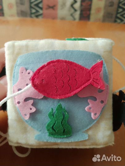 Фетровый кубик