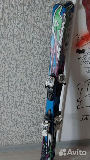 Горные лыжи 130 с ботинками