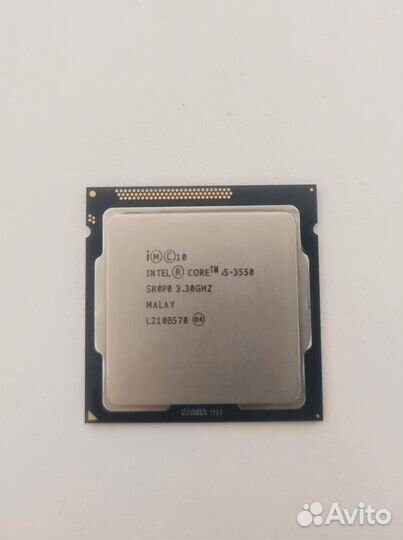 Intel core i5 3550
