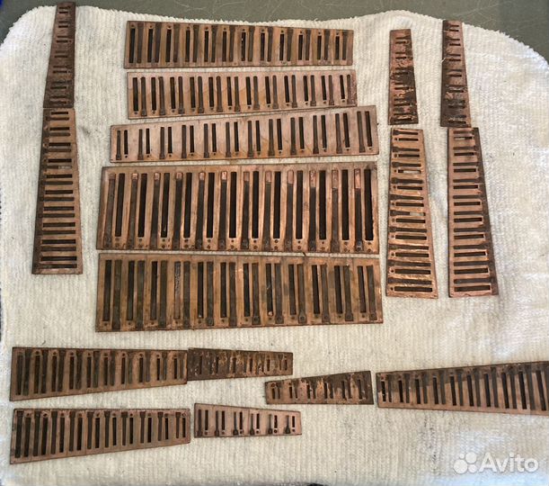 Баян цельные планки