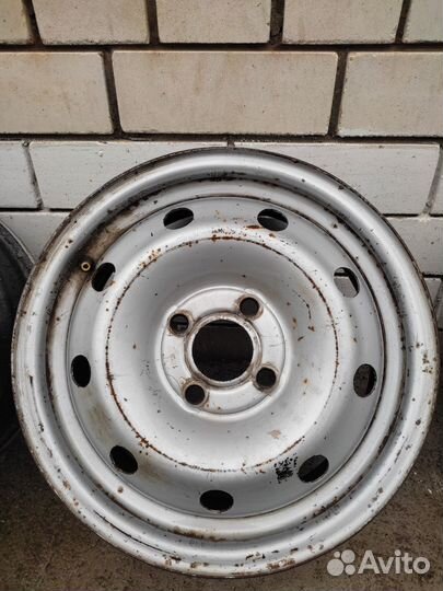 Диски штампованные r14 на renault logan