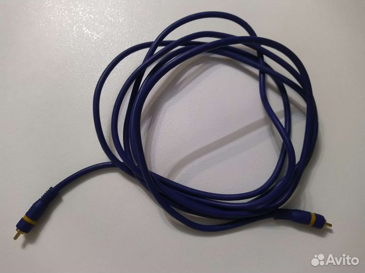 Кабель для сабвуфера 1 RCA - 1 RCA 3 м