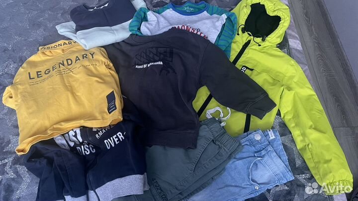 Мешок вещей для мальчика рамер 110-116