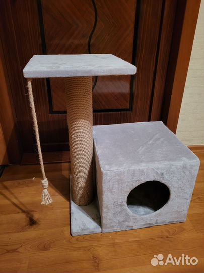 Когтеточка с домиком бу