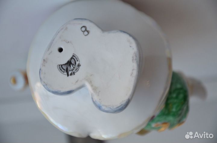 Фарфор Статуэтка Снегурочка Дед Мороз Новый год