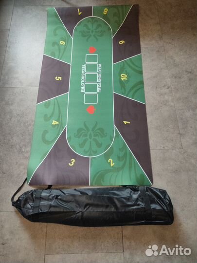 Сукно для покера прорезиненное новое