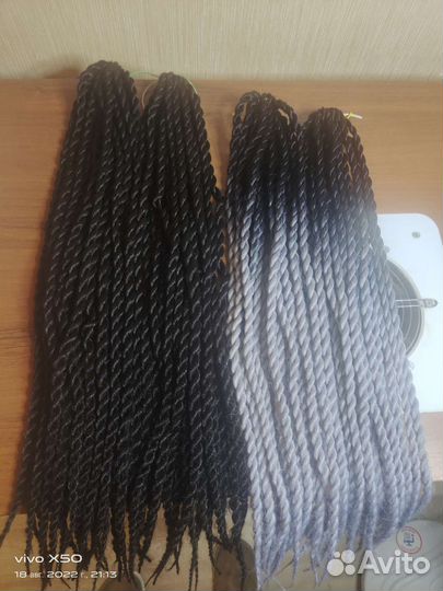 Синегальские косы мамбо-твист