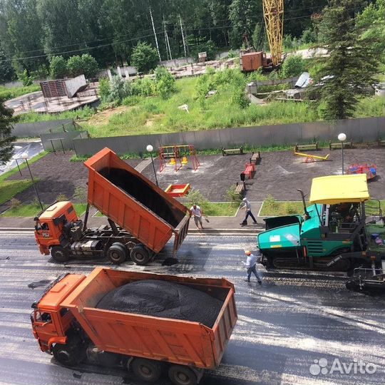 Асфальтирования и благоустройства