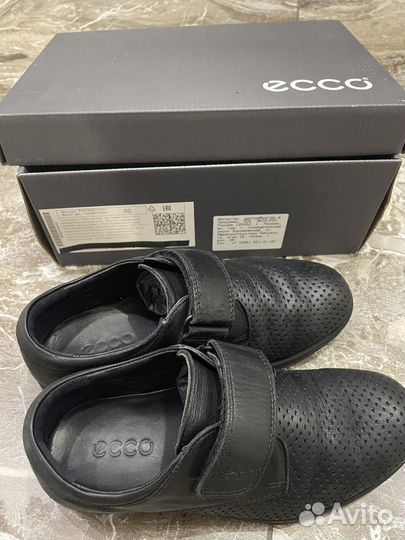 Туфли для мальчиеа 32 р., натуральна кожа ecco