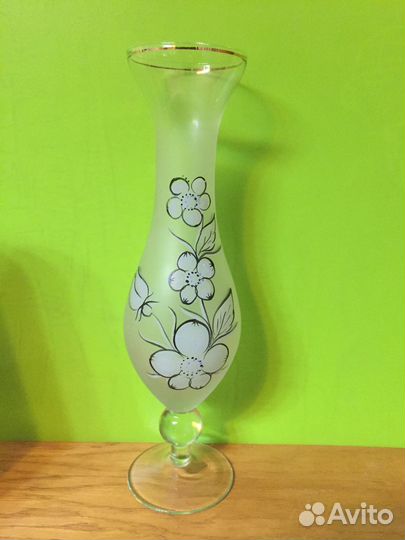 Вазы цветочные(стекло,хрусталь) Чехия, СССР