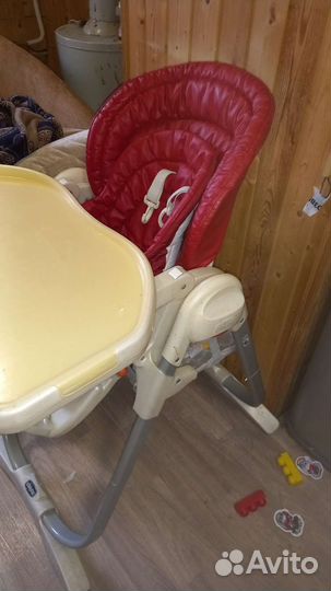 Стульчик для кормления chicco polly magic