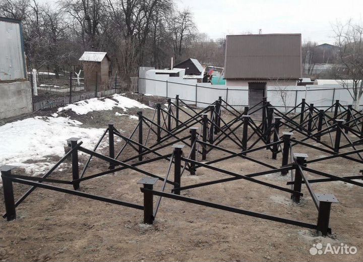 Винтовые сваи под ключ