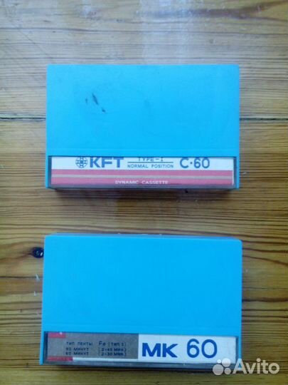 Аудио кассеты чистые