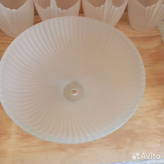 Плафон большой для люстры бу