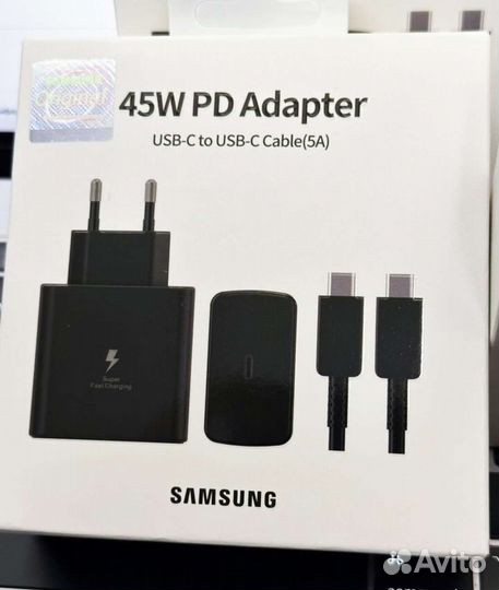 Комплект зарядки Samsung 45 w type -c