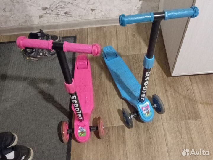 Самокат детский трехколесный