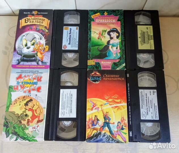 Мультики от еа и др. / видеокассеты / VHS