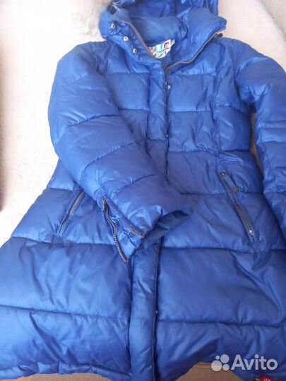 Пуховик для девочки 146